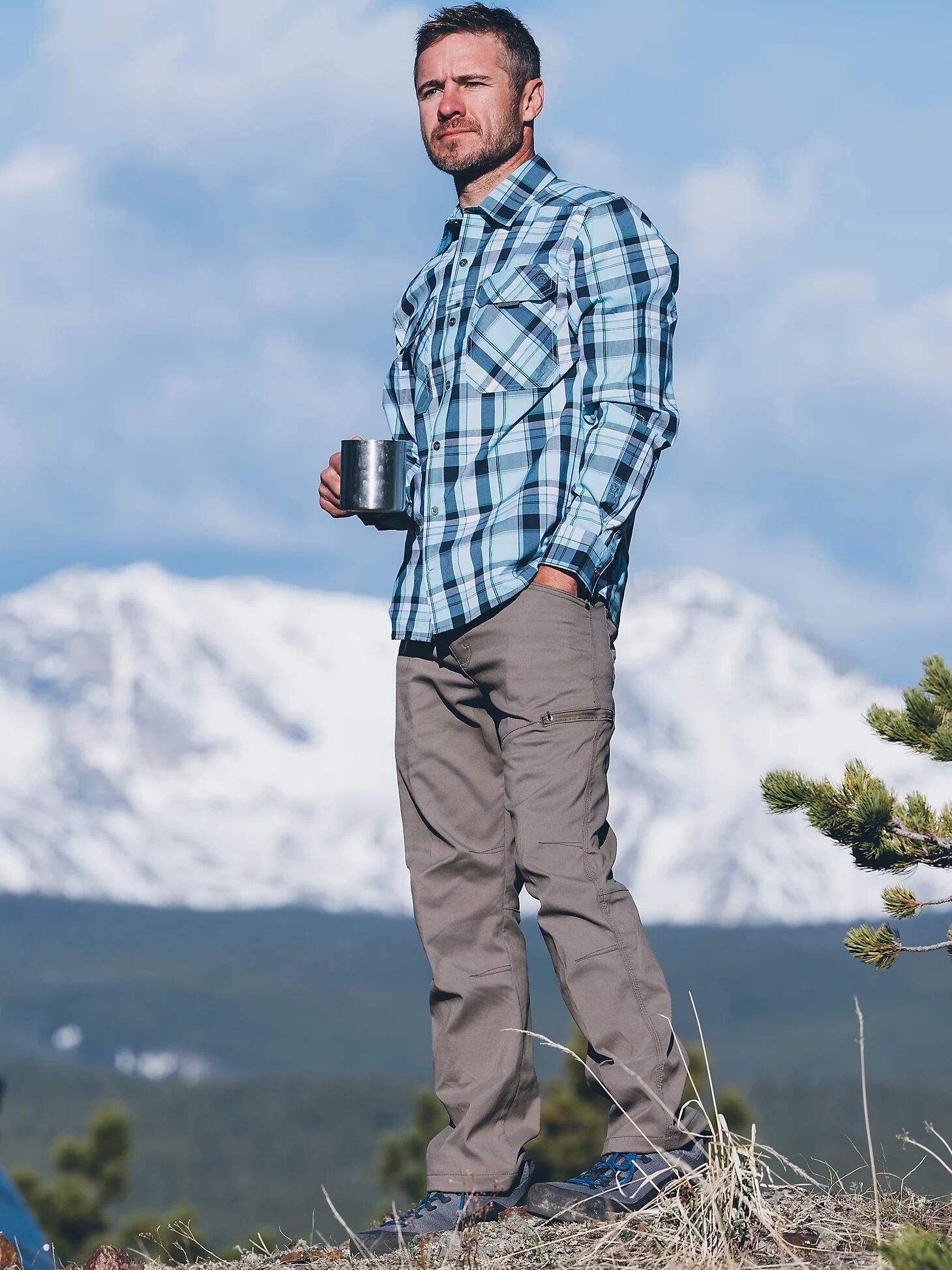 Men's Synthetic Utility Pants in Dark Shadow