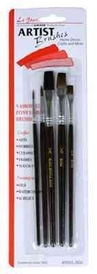 Le Jour Artist Paint Brush 4 Piece Set