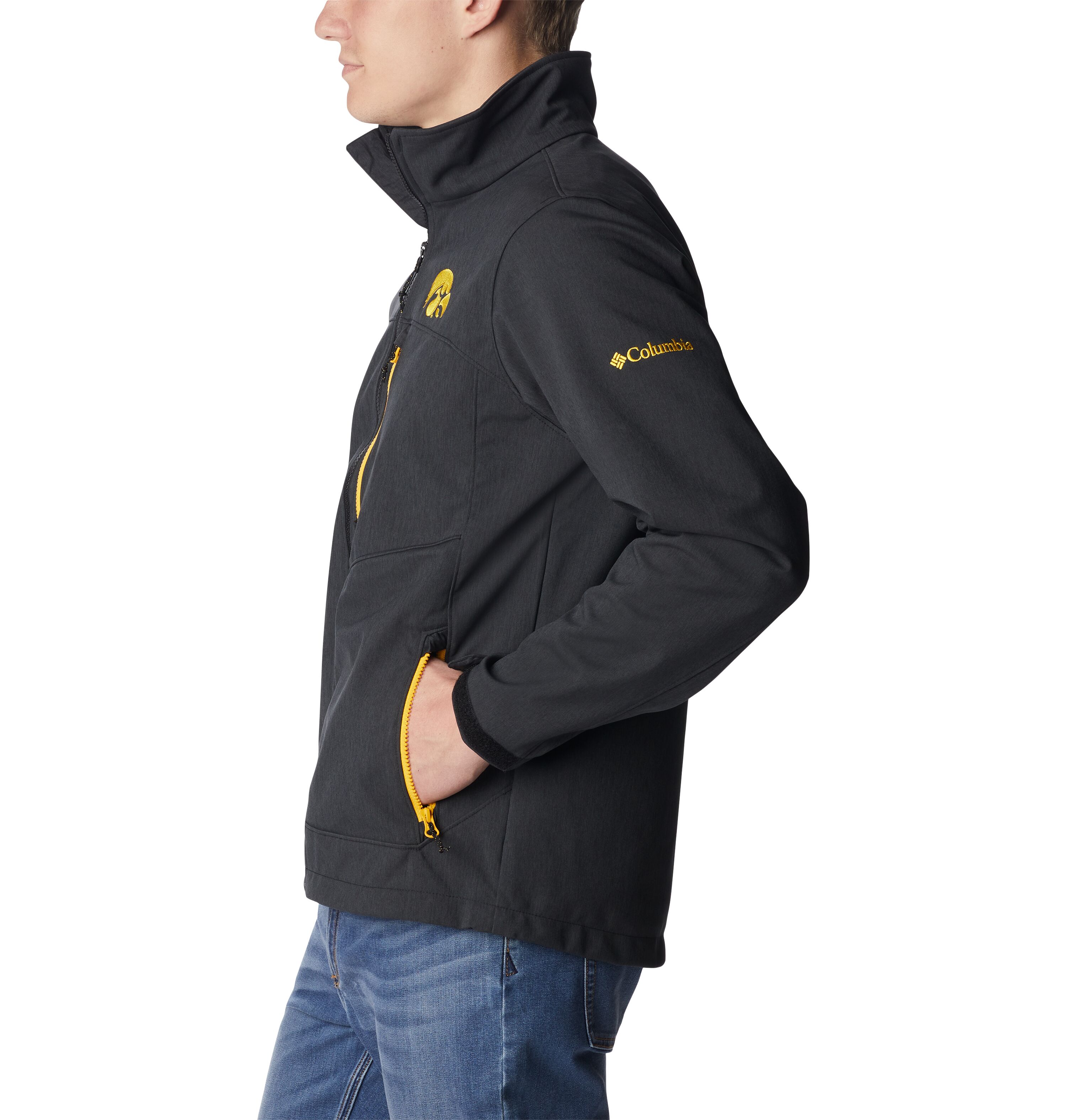 Men's Ascender II Iowa Hawkeyes Softshell Jacket
