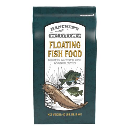 Floating Fish Food - 40 Lb
