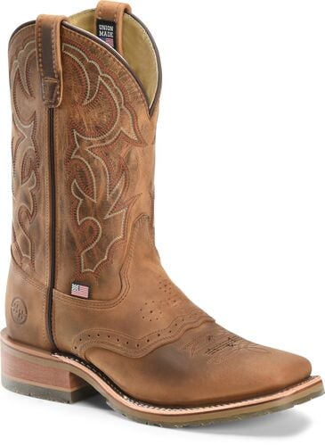 Men's 11" Jade Domestic Wide Square Toe Roper Boot