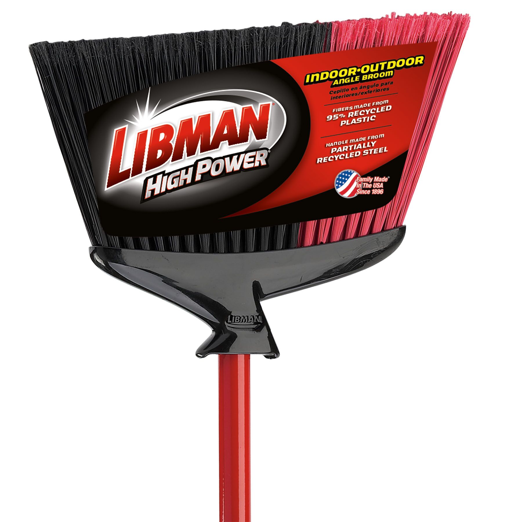 Libman Indoor and Outdoor Angle Broom