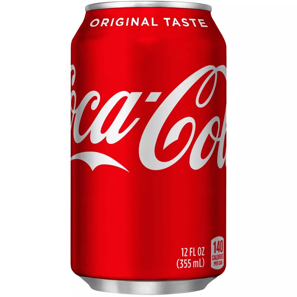 Coca Cola Original Taste Soda - 12-Pack of 12 oz Cans