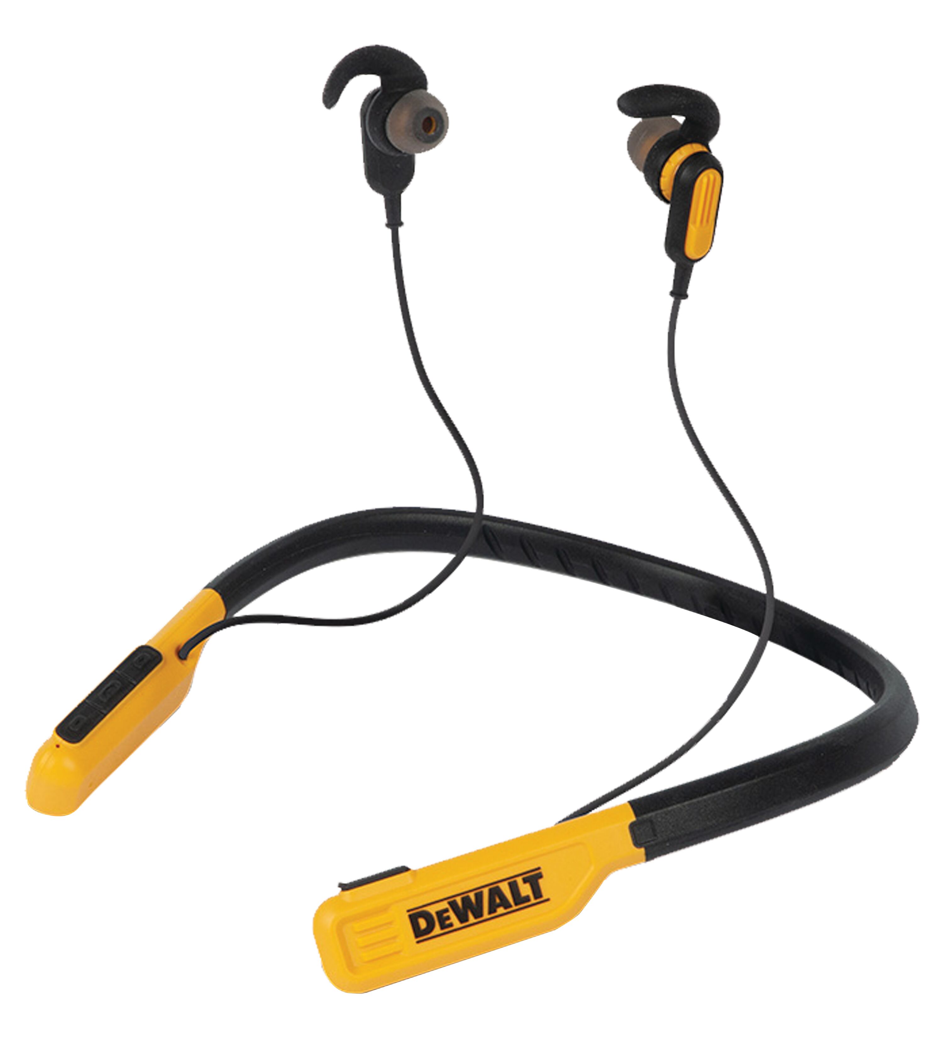 【新品未開封】 DEWALT デウォルト ワイヤレスイヤホン ネックバンド型 Dewalt Jobsite Wireless Neckband Earphones