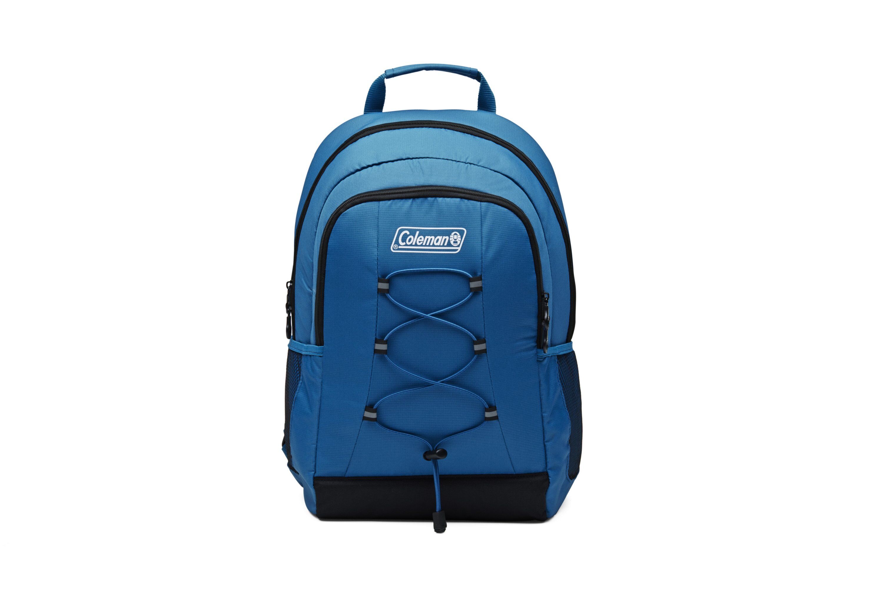 Coleman 28-Can Chiller Soft-Sided Backpack Cooler in Deep Ocean