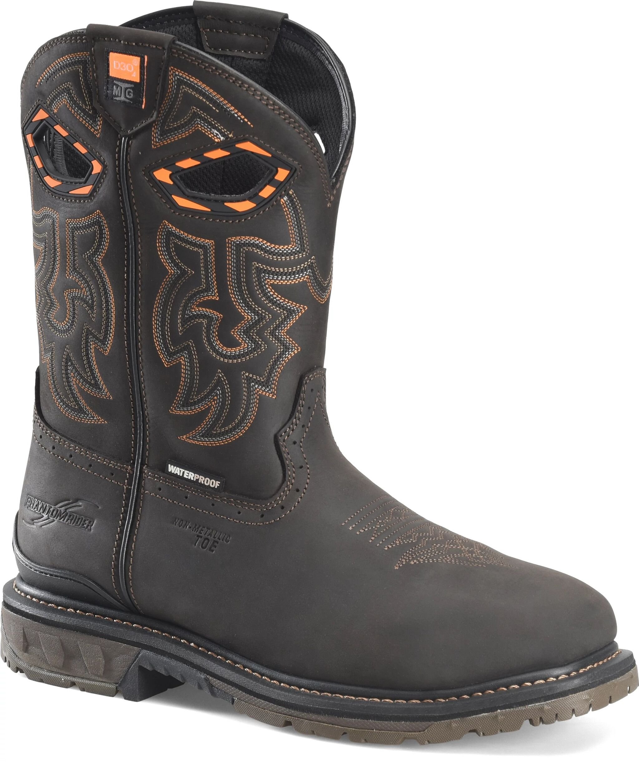Men's 11" Phantom Rider Bruner Composite Square Toe Roper