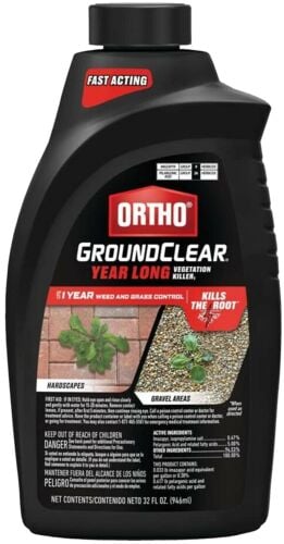 GroundClear Vegetation Killer For Driveways & Hard Surfaces - 32 oz