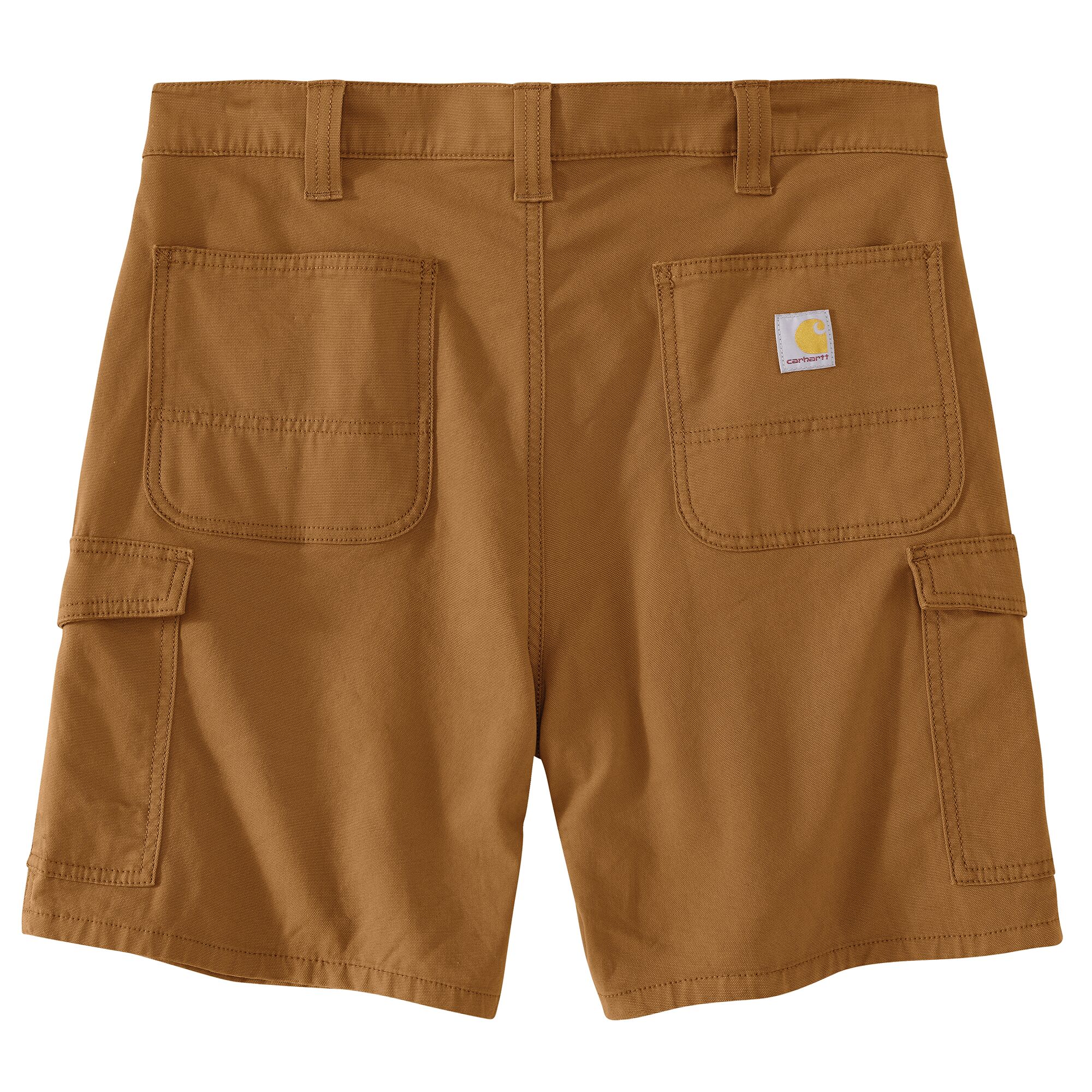 Men's Rugged Flex Relaxed Fit 9" Canvas Cargo Work Short