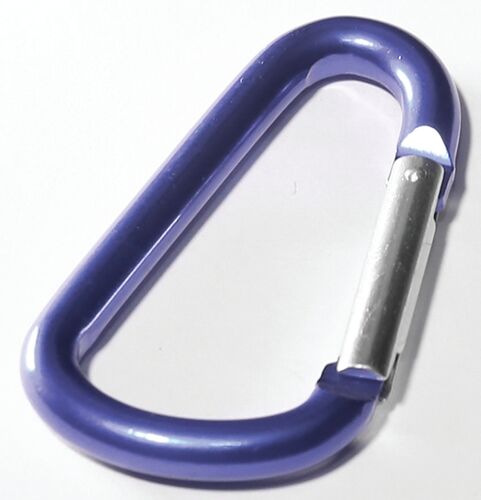 Aluminum Spring Snap in Blue