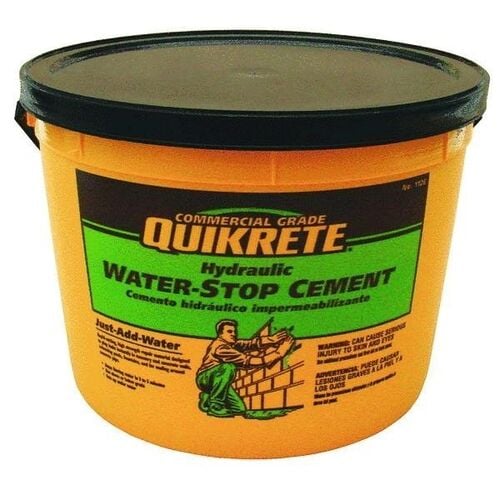 Hydraulic Water Stop Cement 10 Lb Pail