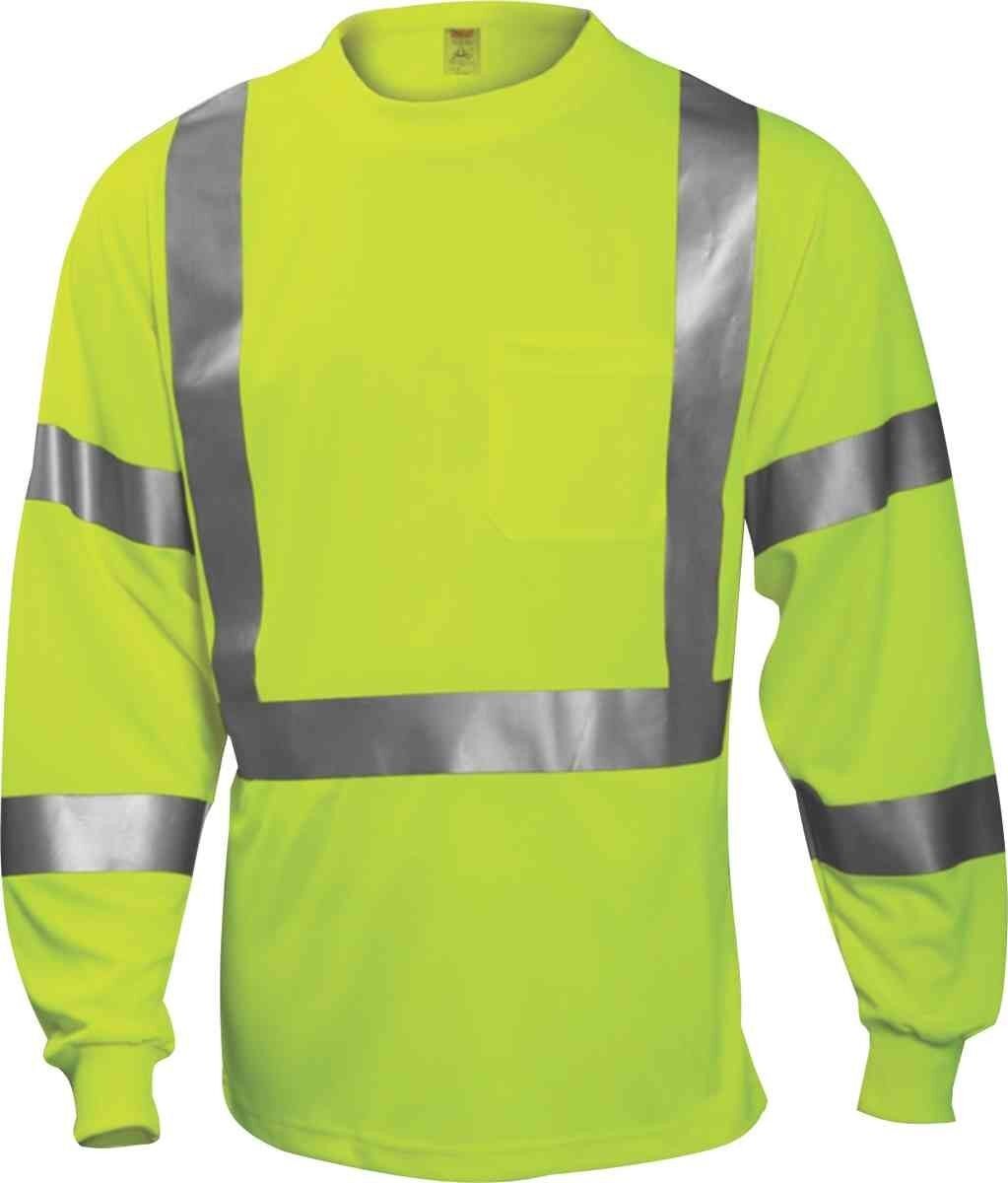 Men's High Vis Long-Sleeve T-Shirt