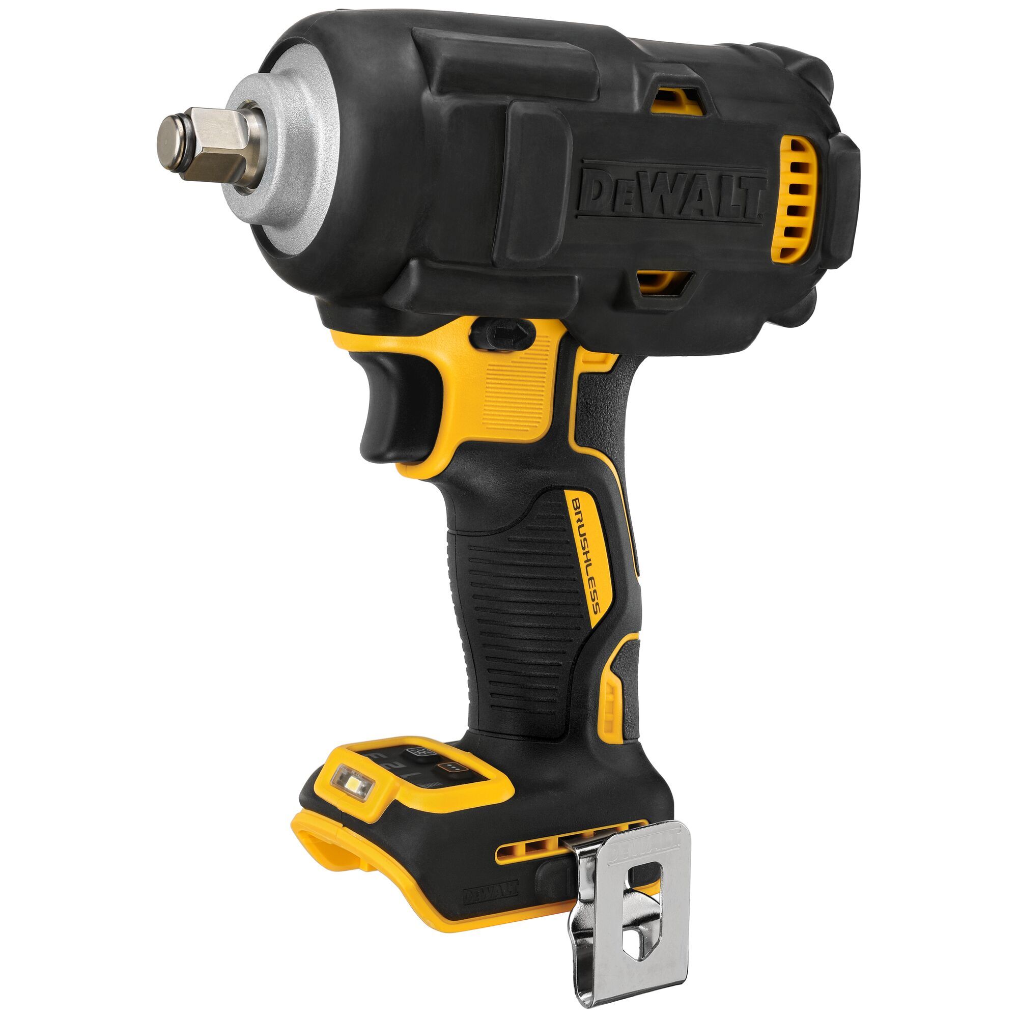 DEWALT Impact Wrench with Hog Ring, Square Drive, Heavy Duty, 1/2-Inch (DWM DeWALT DCF900H2T Impact Wrench 18v 5Ah POWERSTACK Power Tools UK