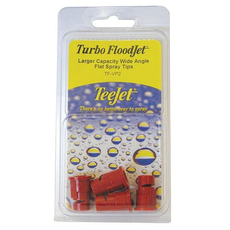 Larger Capacity Wide Angle Flat Spray Tips - 4 Pack