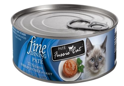 Fine Dining Pate Tuna with Shrimp Wet Cat Food - 2.82 oz