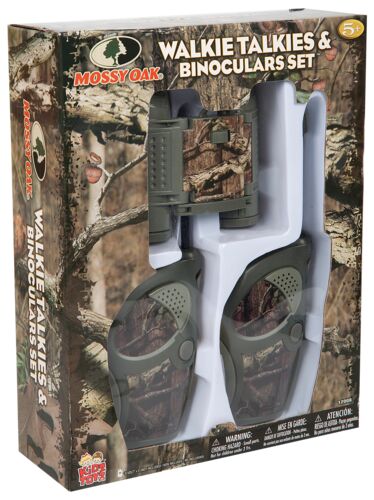 Mossy Oak Walkie Talkies and Binoculars Set