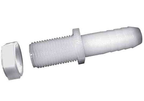 11/16" MPS Straight Adapter With Hose Barb