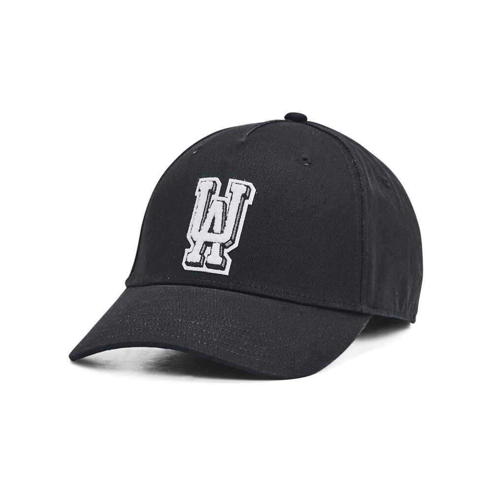 Under Armour Men's UA SportStyle Snapback Hat in Black/White