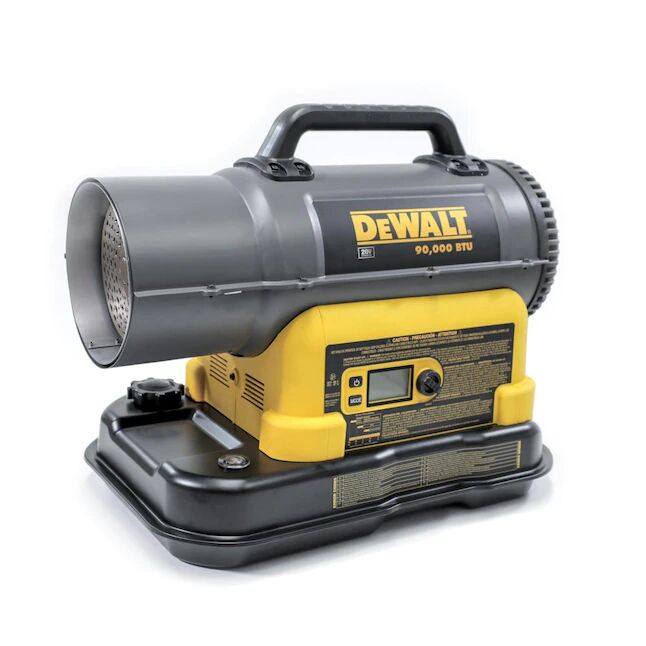 Dewalt Cordless Forced Air Kerosene Heater 90,000 BTU