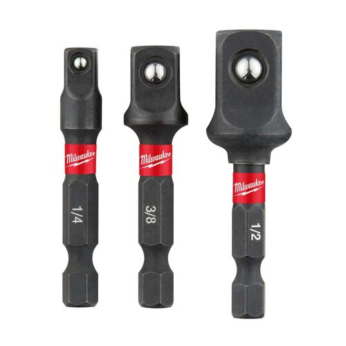 Shockwave 3 Piece Socket Adapter Set