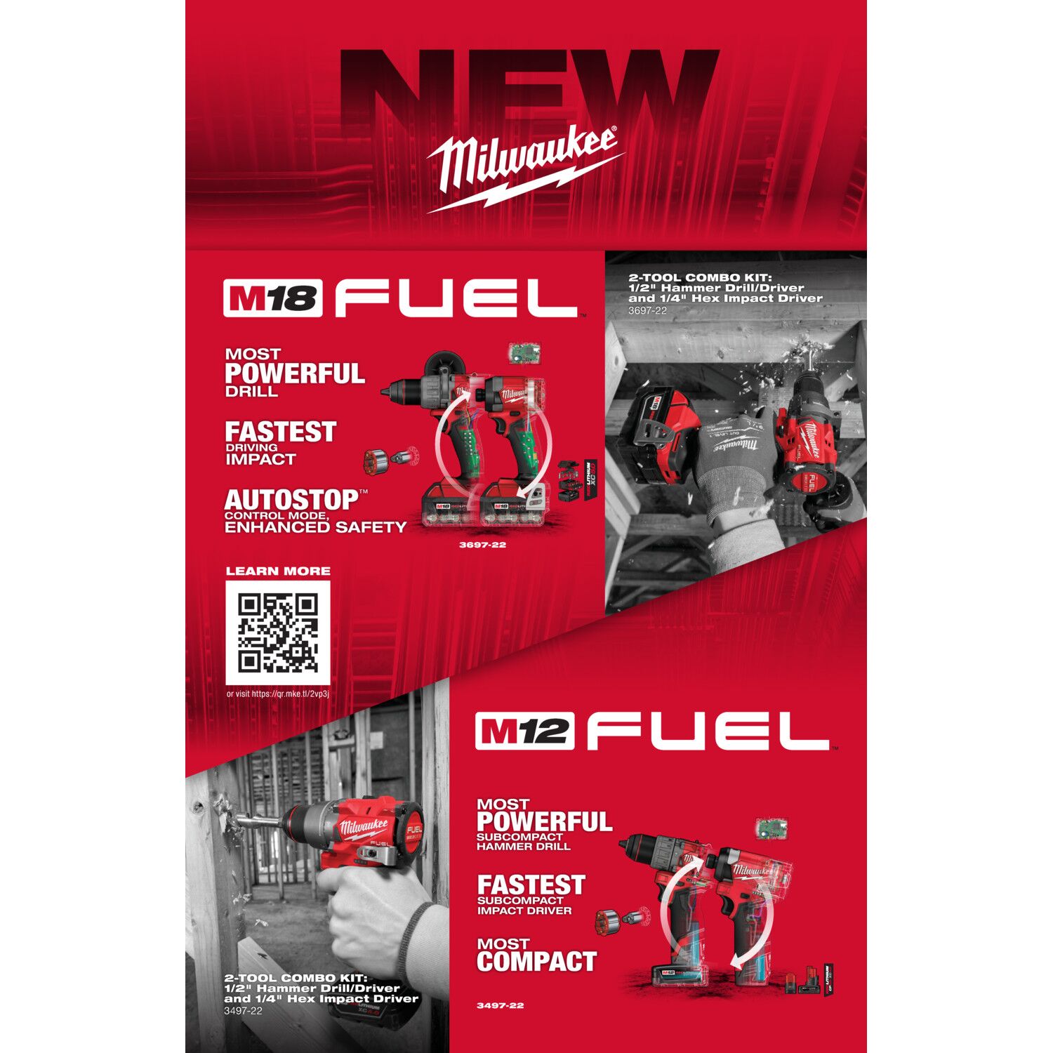 M12 FUEL 2-Tool Combo Kit