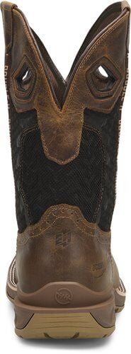 Men's 11" Pull On Square Toe With Vamp Boot