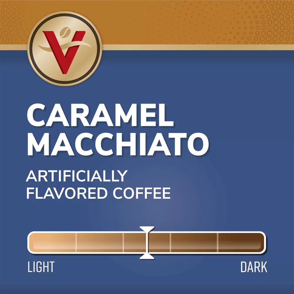 Victor Allen's Caramel Macchiato Coffee Single Serve K-Cups - 42 Count
