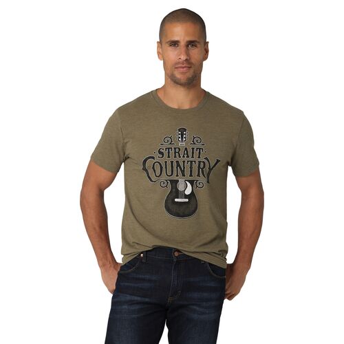 Wrangler Men's Short Sleeve George Strait Country T-Shirt