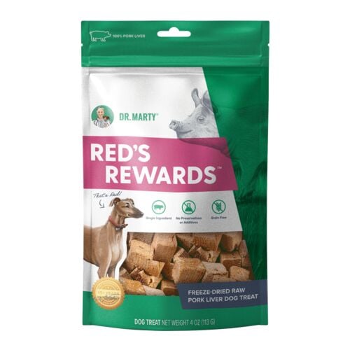 Red's Rewards Freeze-Dried Raw Pork Liver Dog Treats - 4 oz