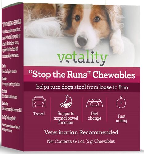 Stop the Runs Anti Diarrhea Medication for Dogs - 6-Count