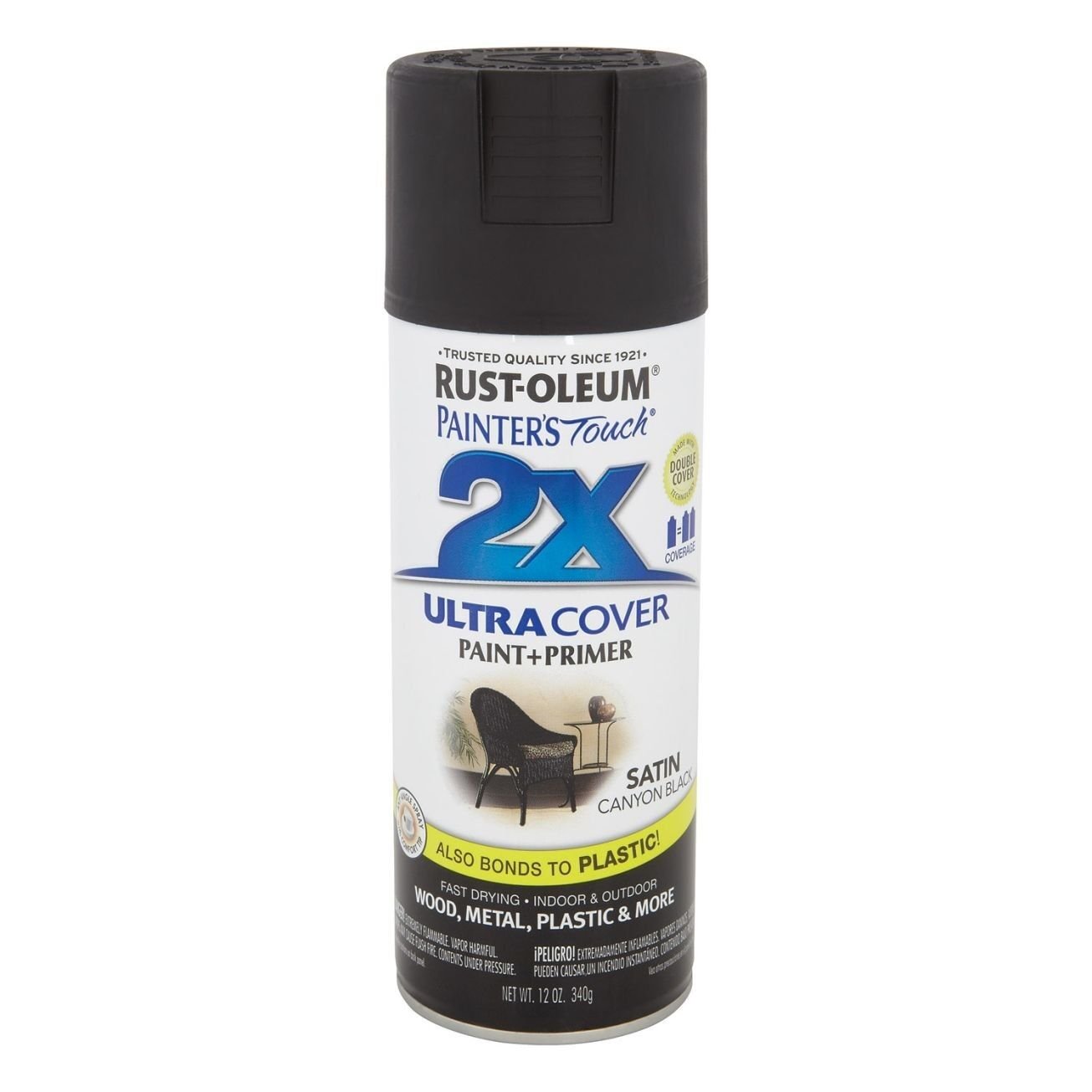 Painter's Touch 2X Ultra Cover Satin Spray Paint
