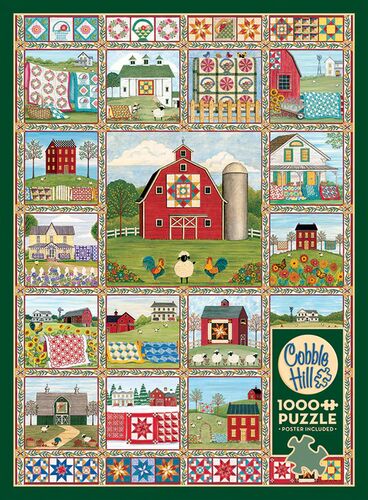 Quilt Country Puzzle - 1000 Pieces