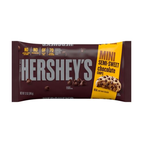 Mini Semi Sweet Chocolate Baking Chips Bags - 12 oz