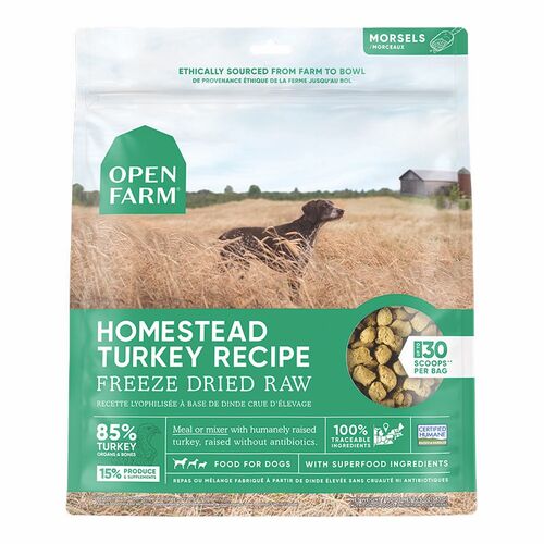 Homestead Turkey Freeze Dried Raw Dog Food - 13.5 oz