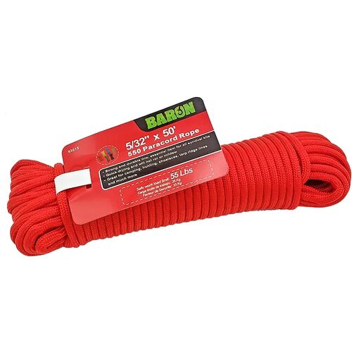 5/32" x 50' Paracord - Assorted