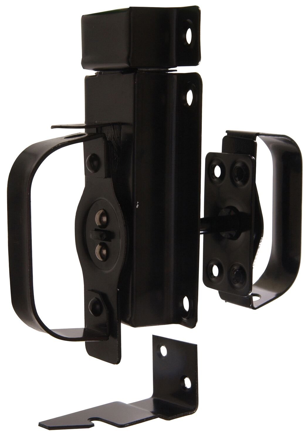Hillman Hardware Essentials Swinging Door Latch in Black