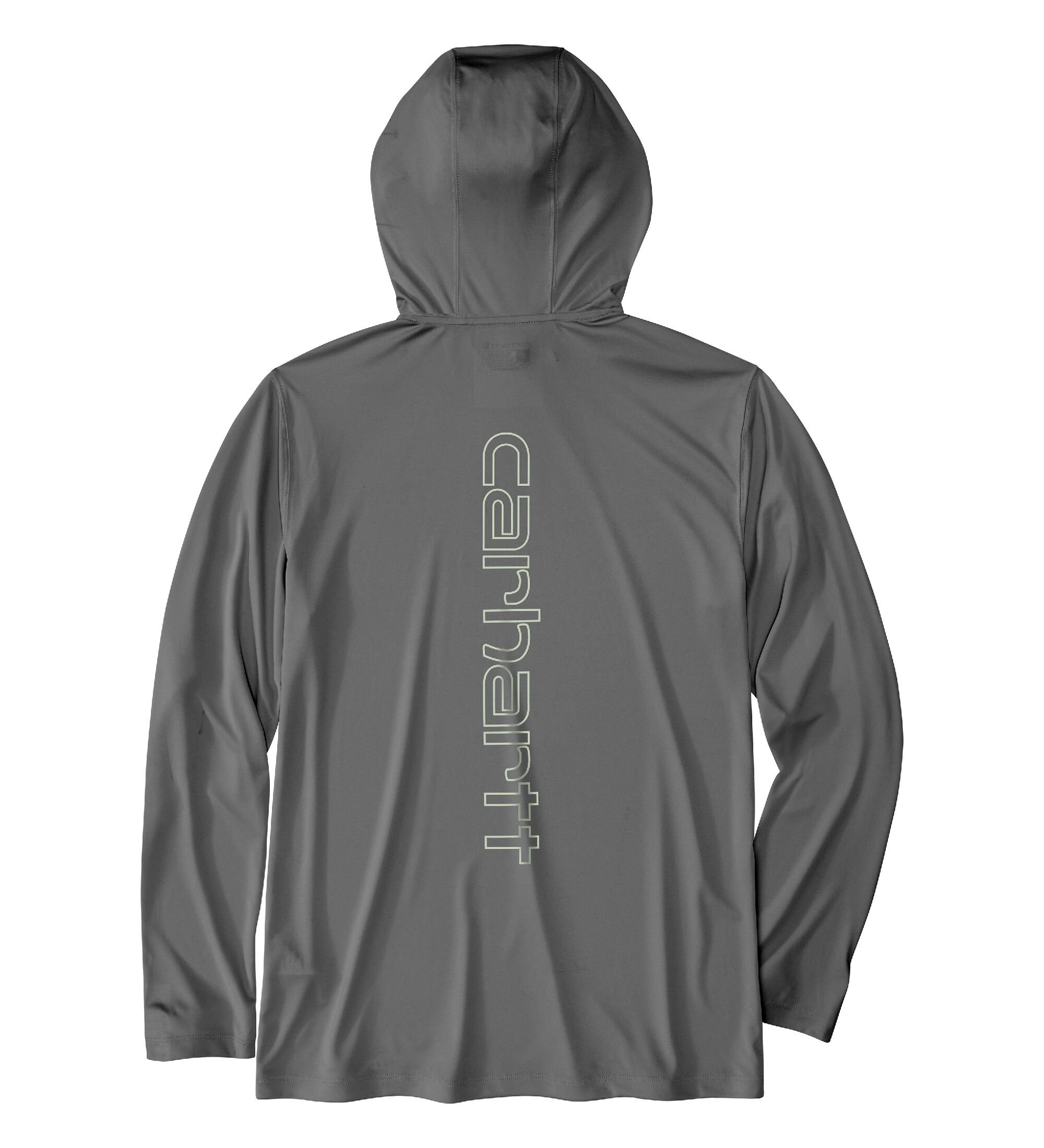 Men's Force Sun Defender Lightweight Logo Graphic Hooded Long Sleeve T-Shirt