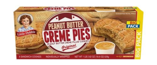 6-Pack Peanut Butter Creme Pies