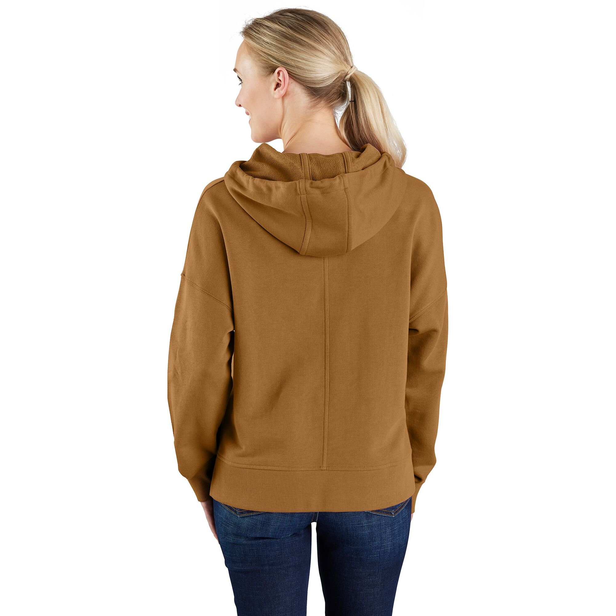 Women's TENCEL Fiber Loose Fit Graphic Hoodie
