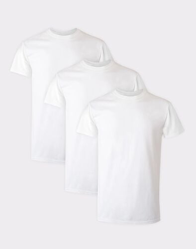 Men's 3-Pack Comfort Flex Fit Crewneck Undershirt