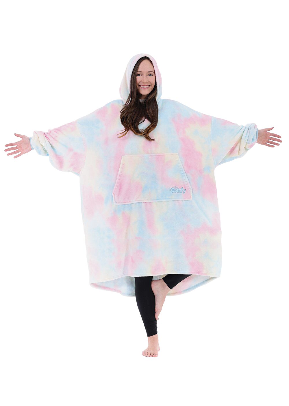 The Comfy Dream Tie Dye Wearable Blanket