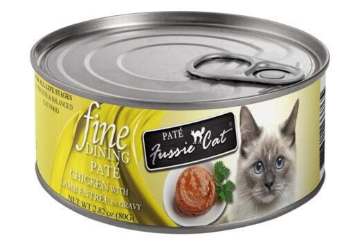 Fine Dining Pate Chicken with Lamb Wet Cat Food - 2.82 oz