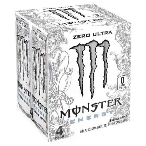 Zero Ultra Energy Drink - 4-Pack/16 oz