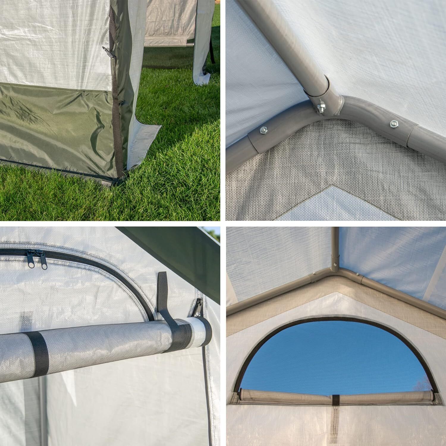 All-Season Backyard Garden Greenhouse - 6' x 4' x 6'