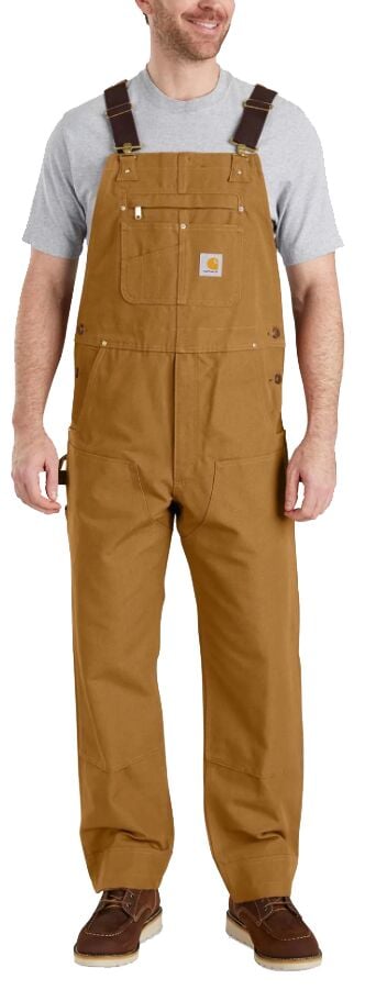 Men's Unlined Duck Bib Overalls