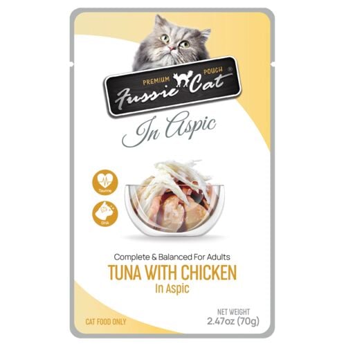 Tuna with Chicken in Aspic Wet Cat Food -2.47 oz