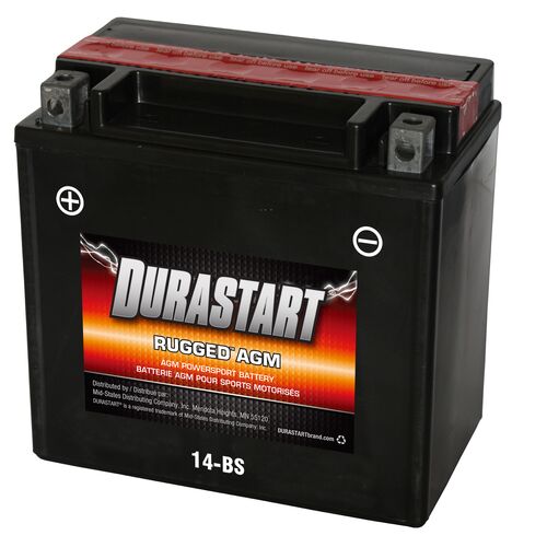 Supercrank Select AGM Powersport Battery - 14-BS