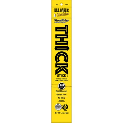 Dill Garlic & Cheddar Thick Stick  - 1.5 oz