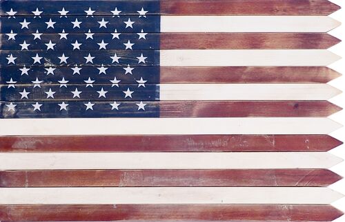 24" x 36" Wooden Flag