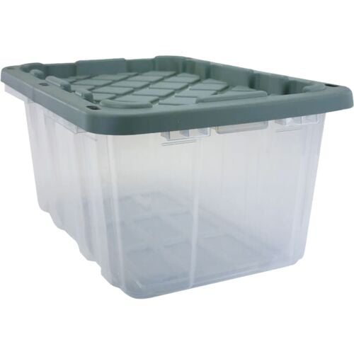 Clear Snap Lid Tote