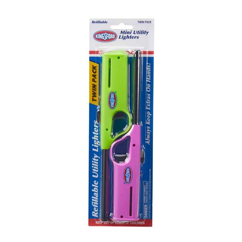 9" Refillable Utility Lighter - 2 Pack
